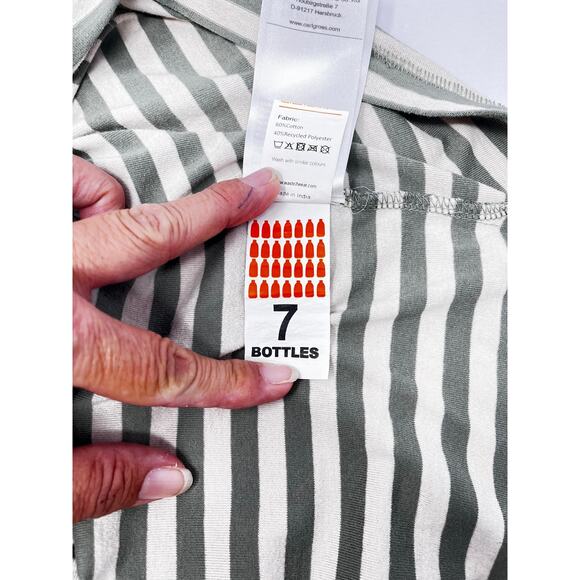 Waste2Wear Club of Gents Men's size M Short Sleeve shirt Pre-Owned Recycle - Picture 15 of 15